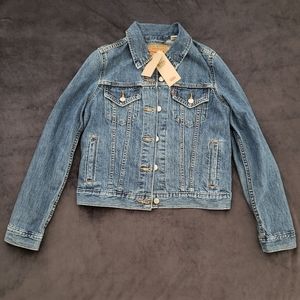 NWT Levi's Original Trucker Denim Jeans Jacket